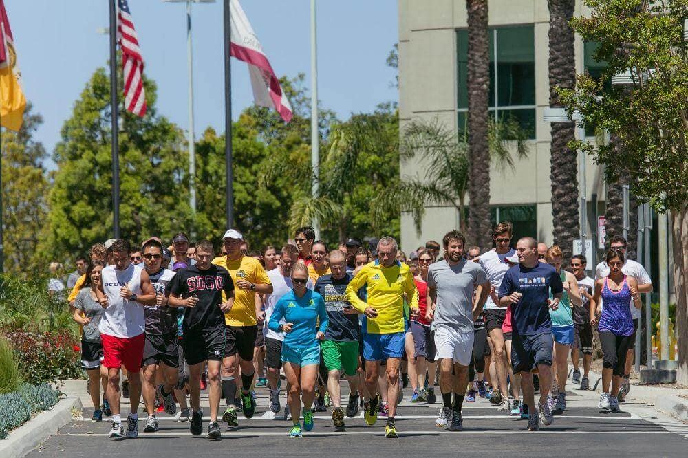 employee run, health and wellness statistics, workplace wellness programs study, benefits of workplace wellness programs
