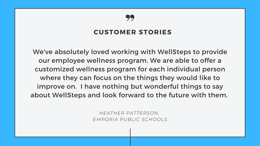 customer testimonials and stories
