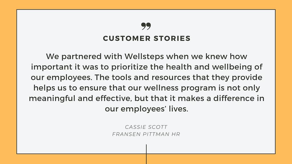 wellsteps customer stories