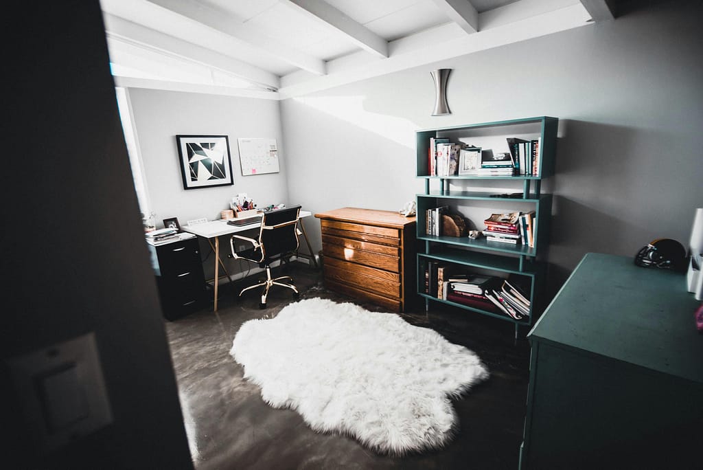 Comfortable Home office and spare bedroom